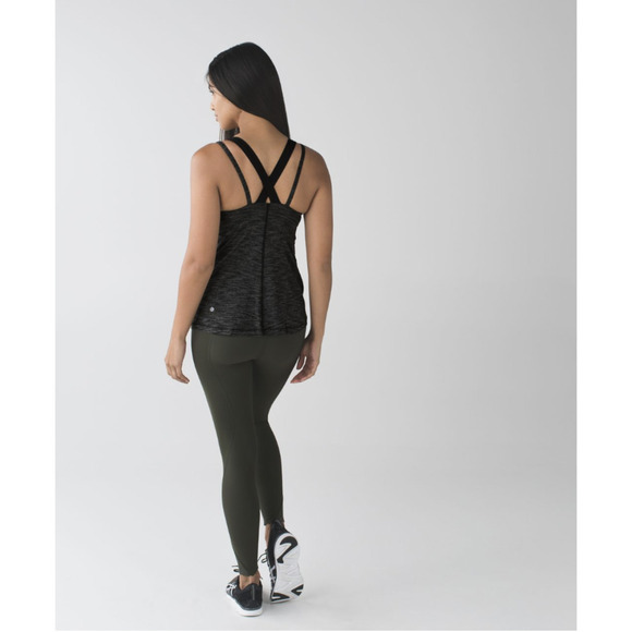 Lululemon Camo Bra Relaxed Tank 6 Gray Black NWOT - Picture 2 of 14